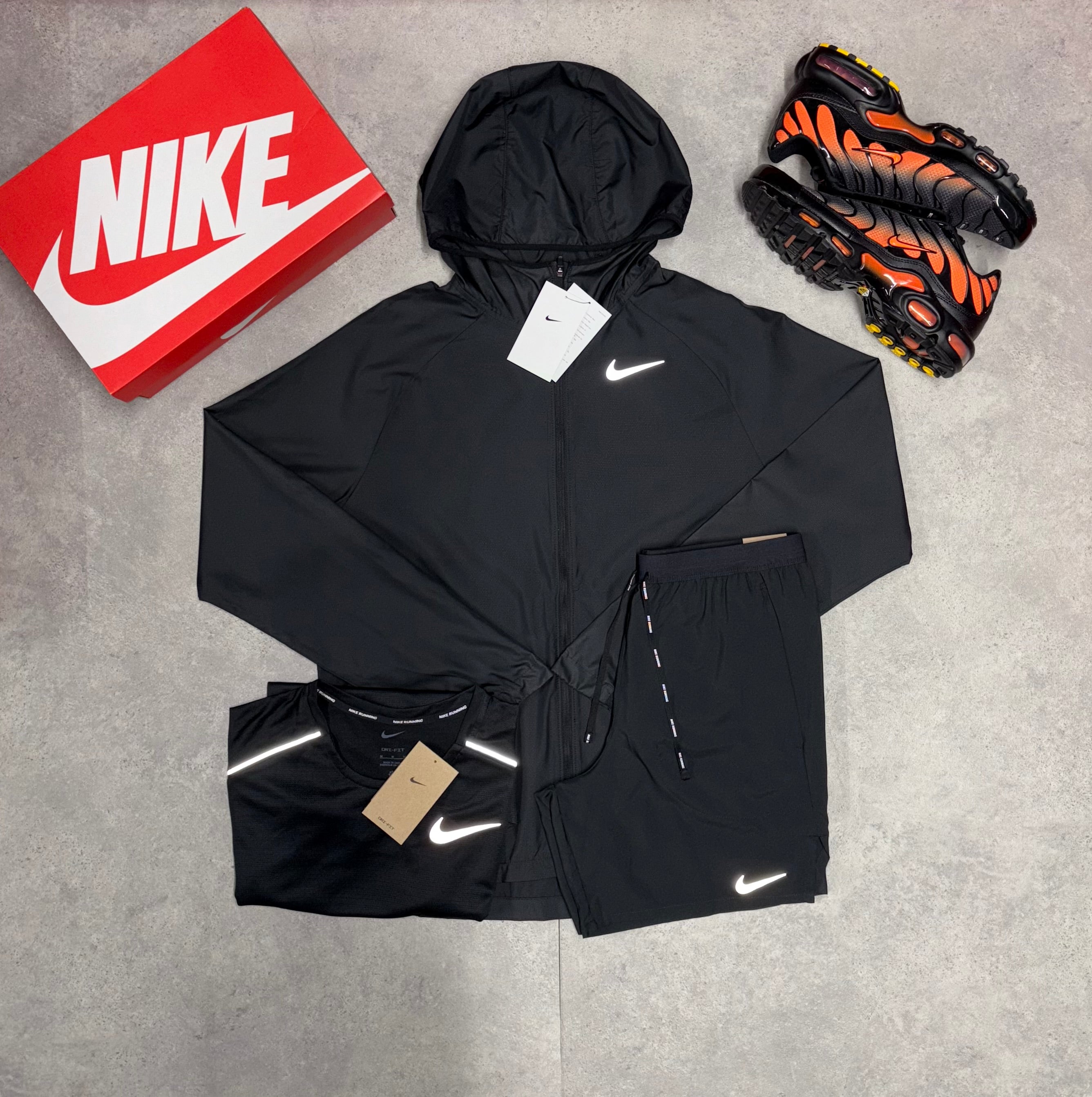 Nike Black UV Windrunner Set