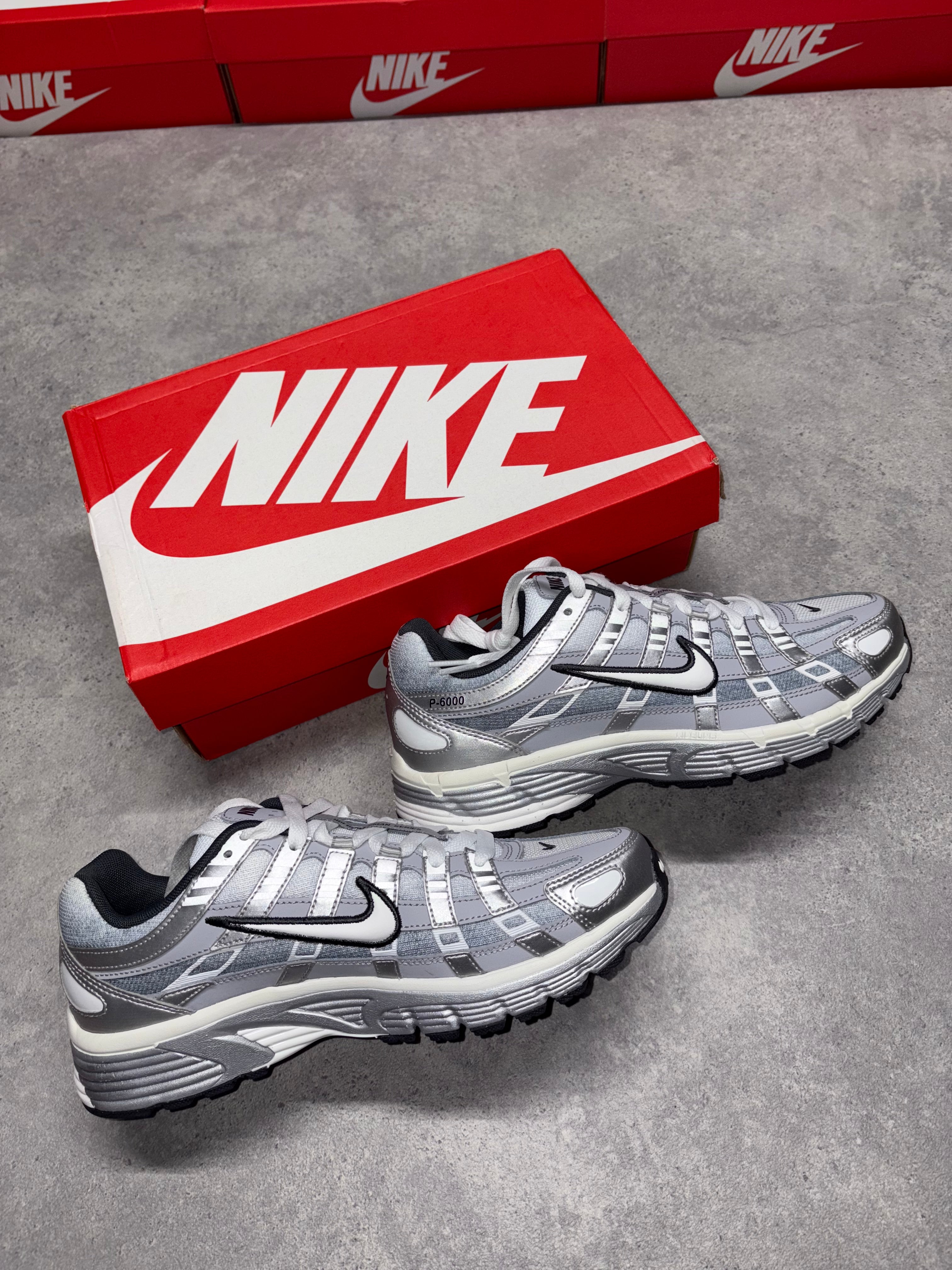 Nike - p6000 Silver White Wolf Grey